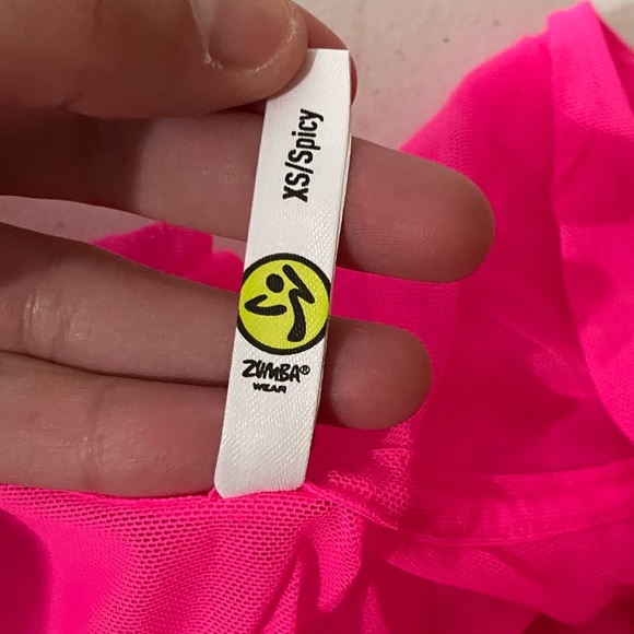Rare Zumba Sports Bra - Medium Leggings - Small Tank - XS/S Set Hood Mesh - Picture 14 of 16
